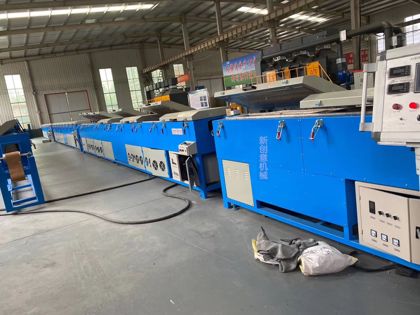 單擠出微波生產(chǎn)線(xiàn)