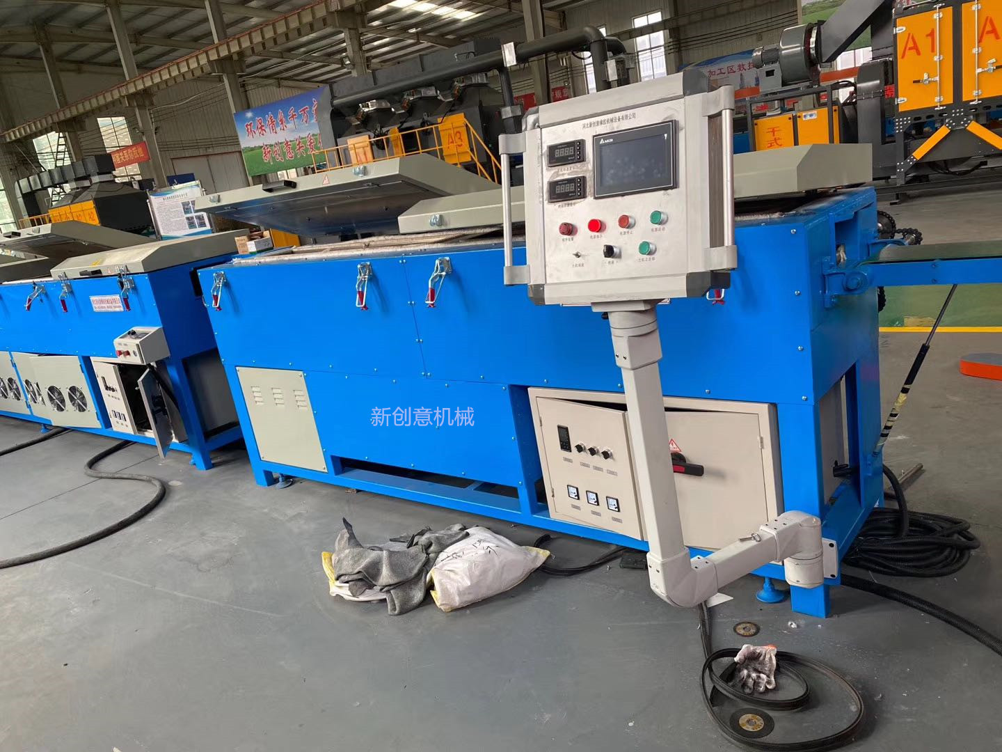 單擠出微波生產(chǎn)線(xiàn)